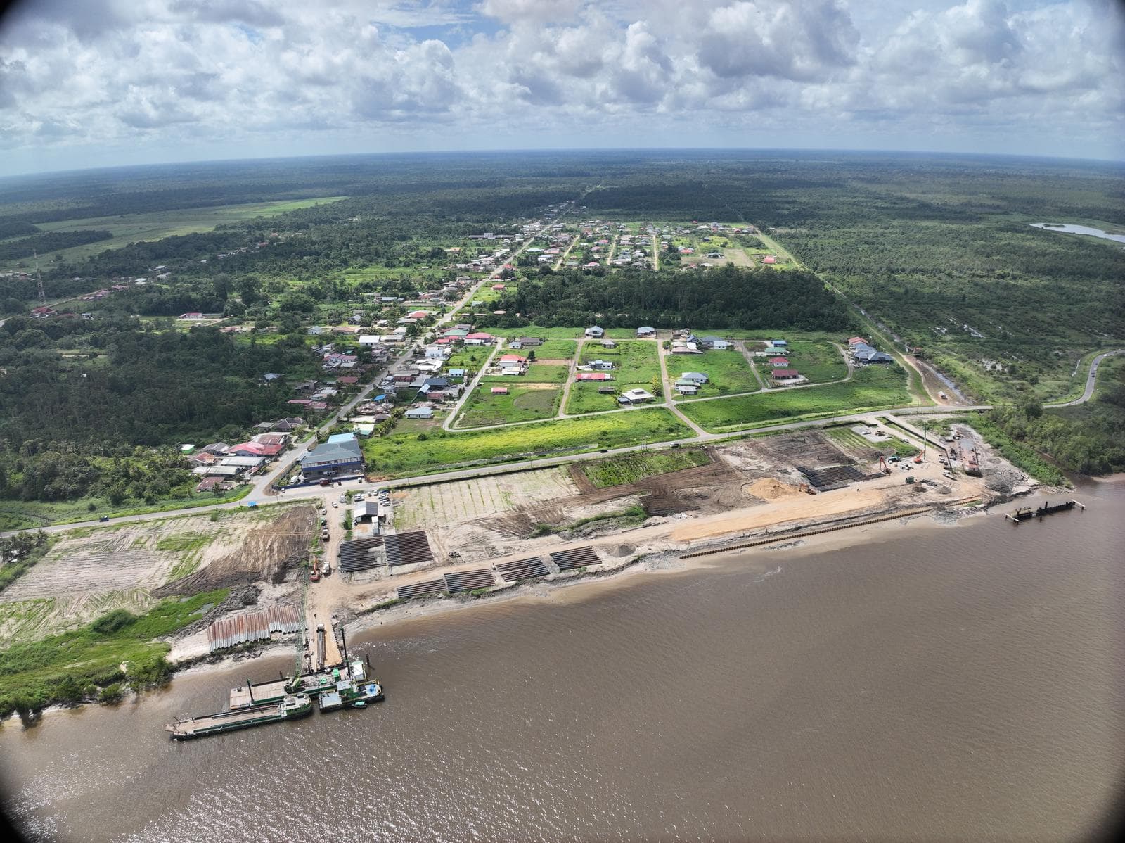 Suriname aerial